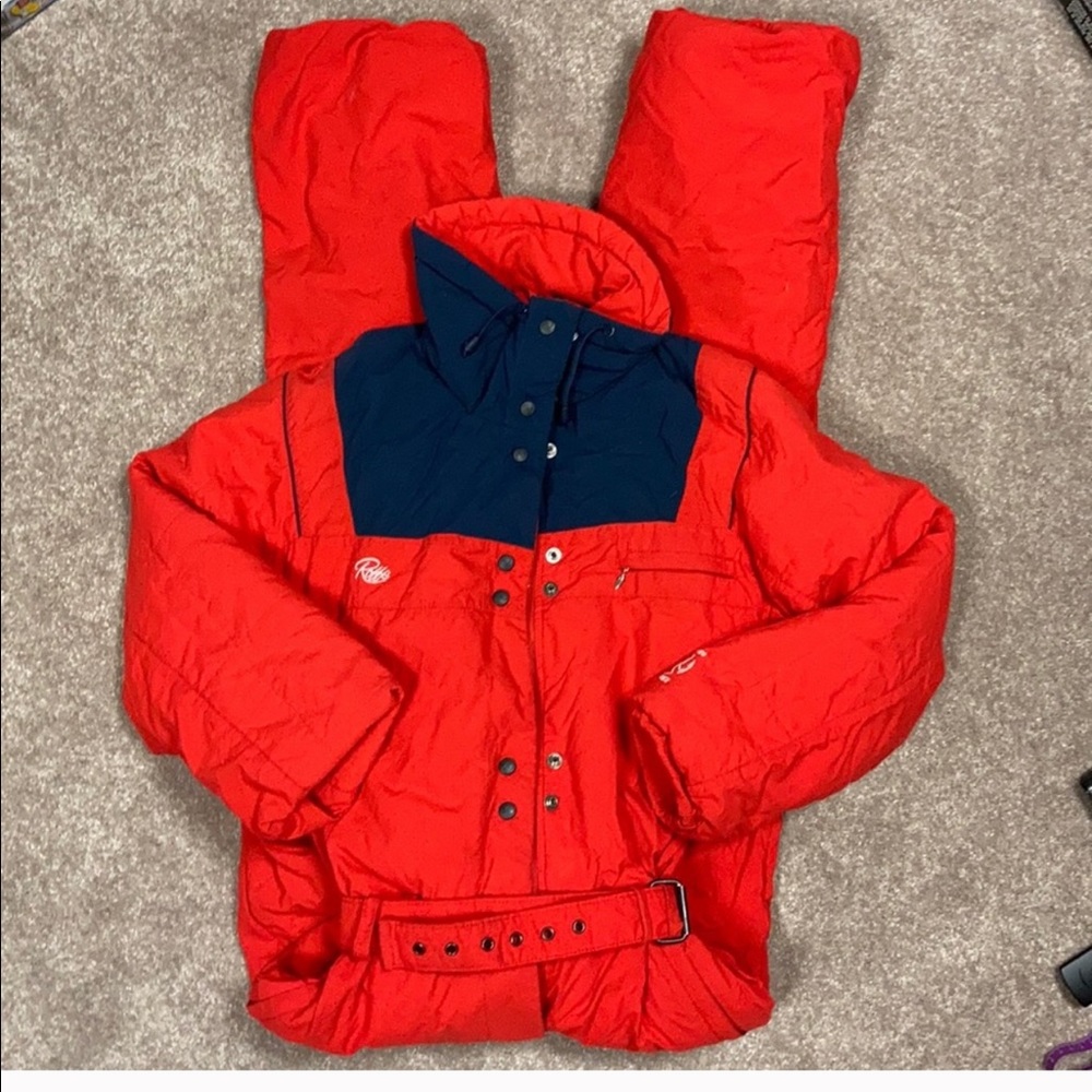 Vintage roffee gortex snowsuit